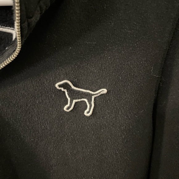 Awesome PINK stitched logo quarter zip! - Picture 5 of 6